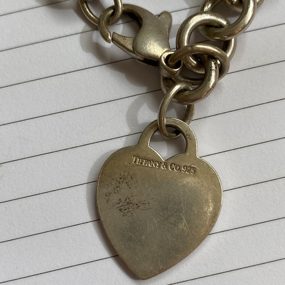 Tiffany & Co Heart Charm Bracelet - Picture 5 of 7